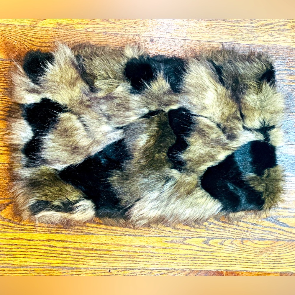Multi-Color Fur Infinity Scraf